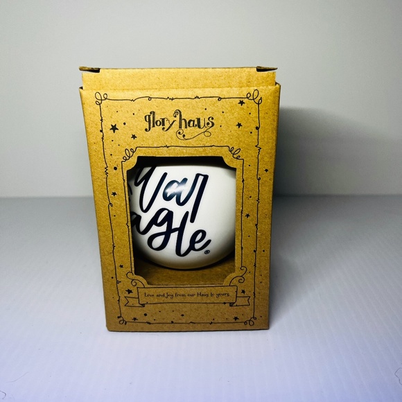 Auburn University War Eagle Christmas Ornament Glory Haus Kalyn Dunks Porcelain - Picture 11 of 16